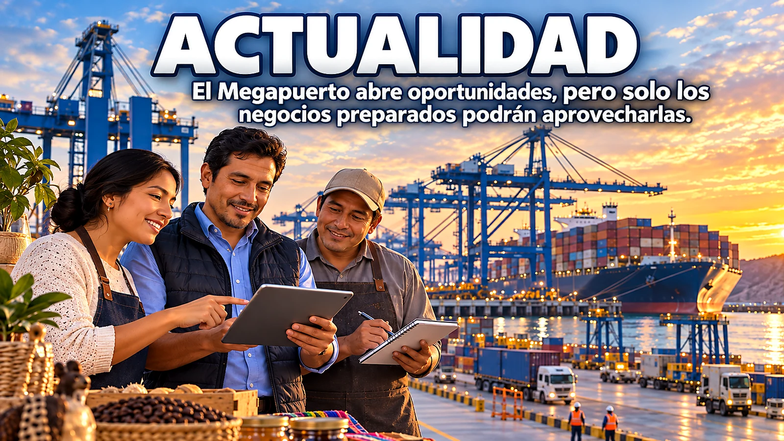 Emprendedores observando oportunidades alrededor del megapuerto de Chancay